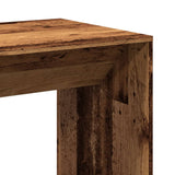 ZNTS Bar Table Old Wood 51x50x103.5 cm Engineered Wood 854425