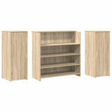 Reception Desk Sonoma Oak 180x50x103.5 cm Engineered Wood 3324171