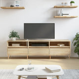 TV Cabinet Sonoma Oak 150x30x44.5 cm Engineered Wood 831271