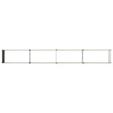 Raised Garden Bed Wood Brown 320 x 40 x 55 cm cold-rolled steel 8006262