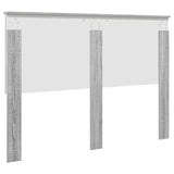 Headboard Grey Sonoma 100 cm Engineered Wood 887622