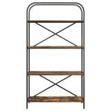 Bookshelf Smoked Oak 80 x 30 x 146 cm Engineered wood 879841