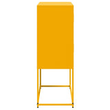 Sideboard Mustard Yellow 68.5x38.5x107 cm Steel 846485