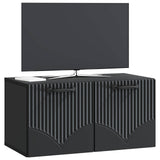 Wall-Mounted TV Cabinet Black 59.5 x 31 x 30 cm Engineered Wood 899046