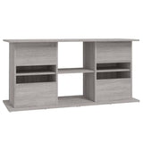 Aquarium Stand Grey Sonoma 121x41x58 cm Engineered Wood 833621