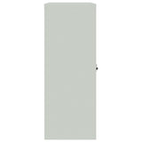 ZNTS File Cabinet Light Grey 90x40x105 cm Steel 339737