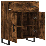 Sideboard Smoked Oak 69.5x34x90 cm Engineered Wood 828009