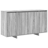 Sideboard Grey Sonoma 135 x 41 x 75 cm Engineered Wood 3333891