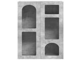 Sideboard ELST Concrete Grey 59 x 35 x 100.5 cm Engineered Wood 891337
