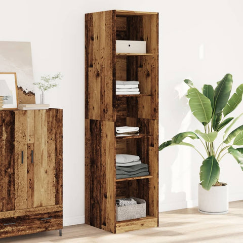Wardrobe Old Wood 50x50x200 cm Engineered Wood 3307718