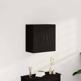 Wall Cabinet Black Oak 60x31x60 cm Engineered Wood 862113