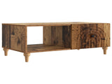 Coffee Table Old Wood 90 x 50 x 40 cm Engineered Wood 894273