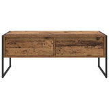 Coffee Table Old Wood 100 x 46 x 40 cm Engineered Wood 886448
