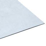Self-adhesive Flooring Planks 5.11 m PVC White Marble 146236