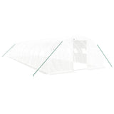 Greenhouse with Steel Frame White 48 m 12x4x2 m 3188076