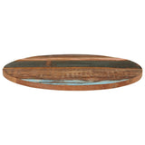 Round Table Top 70 cm 25-27 mm Solid Reclaimed Wood 286039