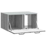 Wall-Mounted TV Cabinet Grey Sonoma 59.5 x 41 x 30 cm 899021