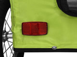 Pet Bike Trailer Green Oxford Fabric and Iron 93969