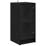 Sideboard Black oak 35 x 37 x 76 cm Engineered wood 882897
