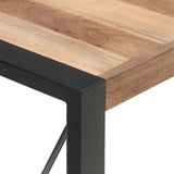 Dining Table 140x70x75 cm Solid Wood 321540