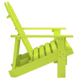 Garden Chair Green Solid fir wood 2-Seater Durable 315906