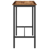 Table Old Wood 100 x 50 x 90.5 cm Engineered Wood and Steel 873736