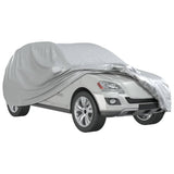 Car Cover for SUV with Buckle Straps Full Silver L PEVA 4008956