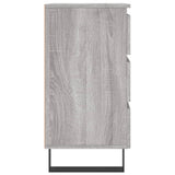 Bedside Cabinets 2 pcs Grey Sonoma 40x35x69 cm Engineered Wood 826953