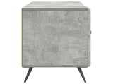 TV Cabinet Concrete Grey 102 x 34.5 x 50 cm Engineered Wood 895618