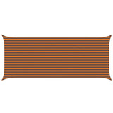 Sun Shade Sail Orange and Brown 6 x 2.5 m 100% Polyester Oxford 42031042