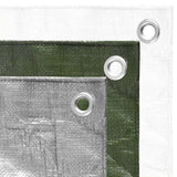 Tarpaulin 180 g/m 6x10 m White HDPE 151588