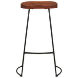 Gavin Bar Stools 2 pcs 50x40x78 cm Solid Wood Mango 344916