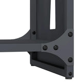 Firewood Rack Anthracite 40x30x80 cm Cold-rolled steel 864227