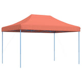 Foldable Party Tent Pop-Up Terracotta 410x279x315 cm 4005013
