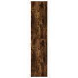 Highboard Smoked Oak 50x41x185 cm Engineered Wood 3281684