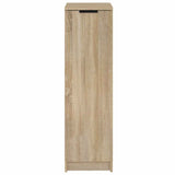 Shoe Cabinet Sonoma Oak 30x35x100 cm Engineered Wood 811433