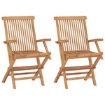 3 Piece Garden Dining Set Solid Wood Teak 3087191