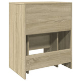 Dressing Table and Stool Sonoma Oak 60x40x113.5 cm 848215