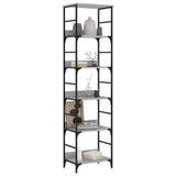 Bookshelf Grey Sonoma 50x33x188.5 cm Engineered Wood 835282