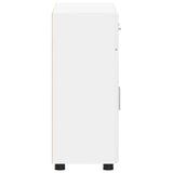 Sideboard FLORIN White 88.5 x 30.5 x 73 cm Engineered Wood 880311