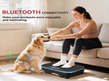 Vibration Plate Exercise Machine with Cool Lights, 99 Speed Levels T3398P425047