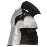 ZNTS Medieval Knight Helmet Antique Replica LARP Silver Steel 286214