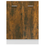 ZNTS Bottom Cabinet Smoked Oak 60x46x81.5 cm Engineered Wood 815561