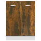 ZNTS Bottom Cabinet Smoked Oak 60x46x81.5 cm Engineered Wood 815561