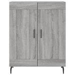 Highboard Grey Sonoma 69.5x34x180 cm Engineered Wood 3189979
