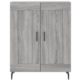 Highboard Grey Sonoma 69.5x34x180 cm Engineered Wood 3189979
