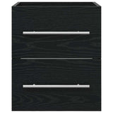 Sink cabinet Black Oak 38.5 x 41 x 48 cm Engineered Wood 880452