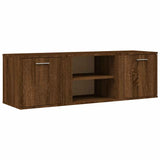 TV Cabinet Brown Oak 120x34x37 cm Engineered Wood 833558