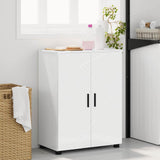 Bathroom Cabinet with Storage High Gloss White 60 x 35 x 80 cm 883308