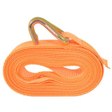Ratchet Tie Down Straps 10pcs 0.4 Tonnes 6mx25mm Orange 142659